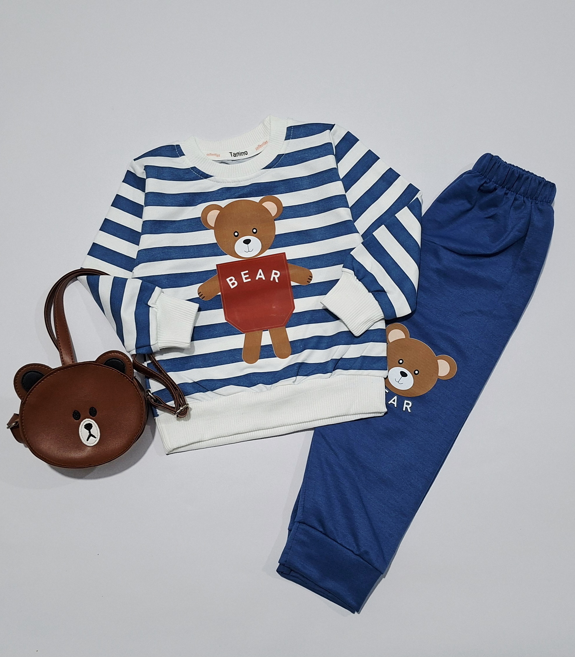 بلوز شلوار رینگی خرس بیر